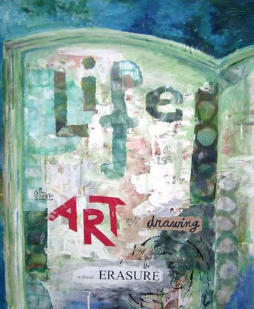 Život je...50x60 cm